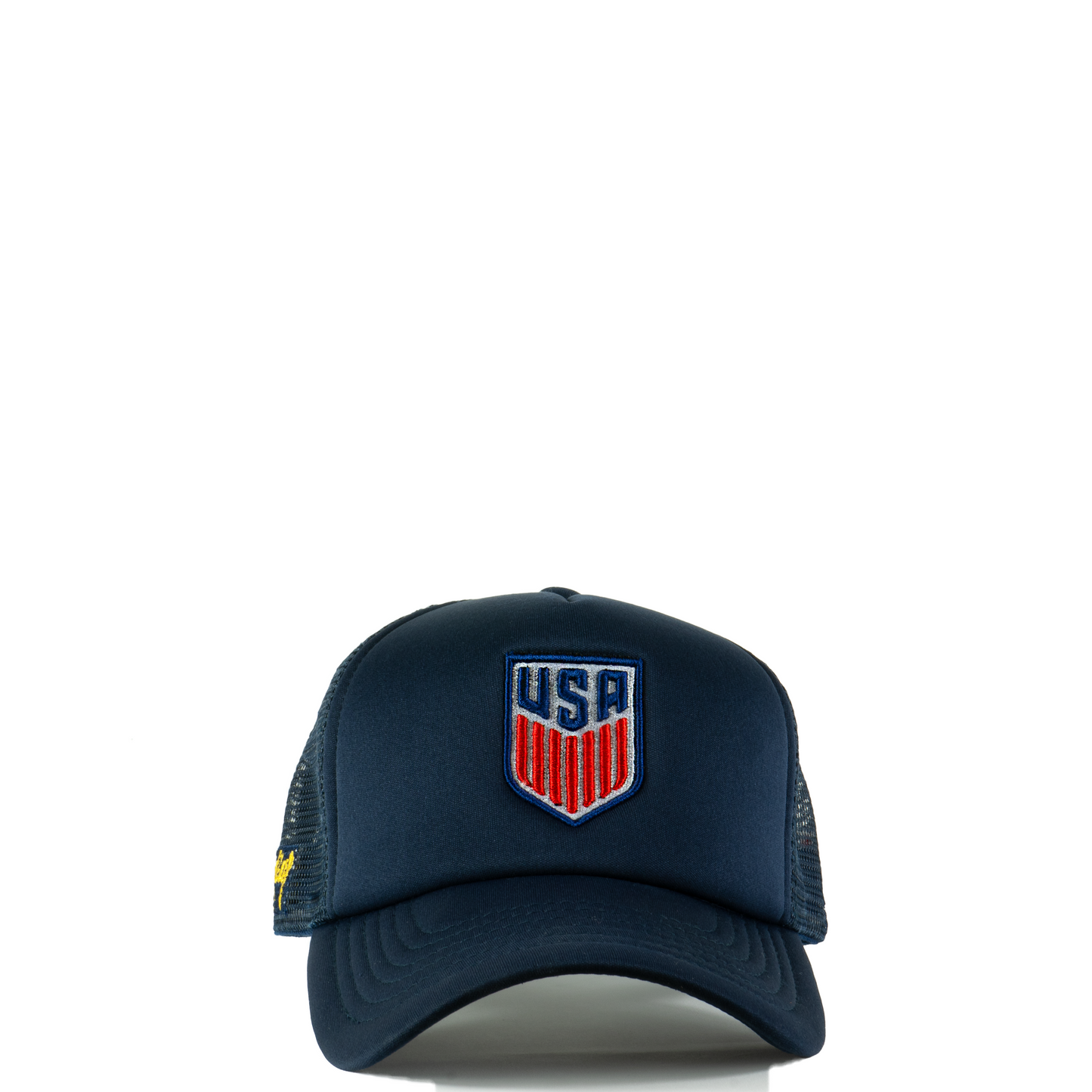 USA Mesh Trucker Snapback (Navy)