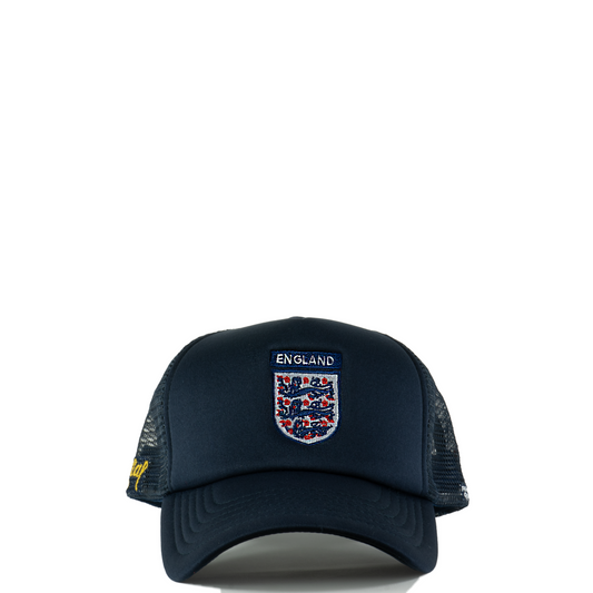 England Mesh Trucker Snapback (Navy)