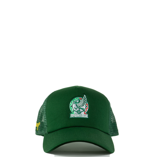 Mexico Mesh Trucker Snapback (Green)