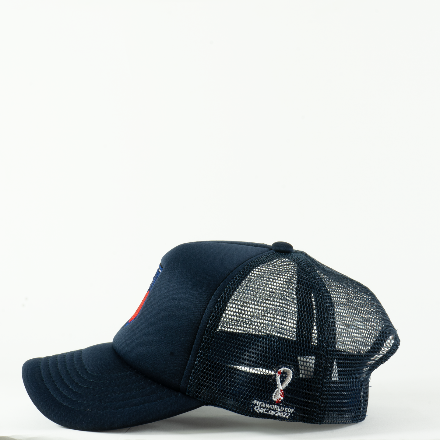 USA Mesh Trucker Snapback (Navy)